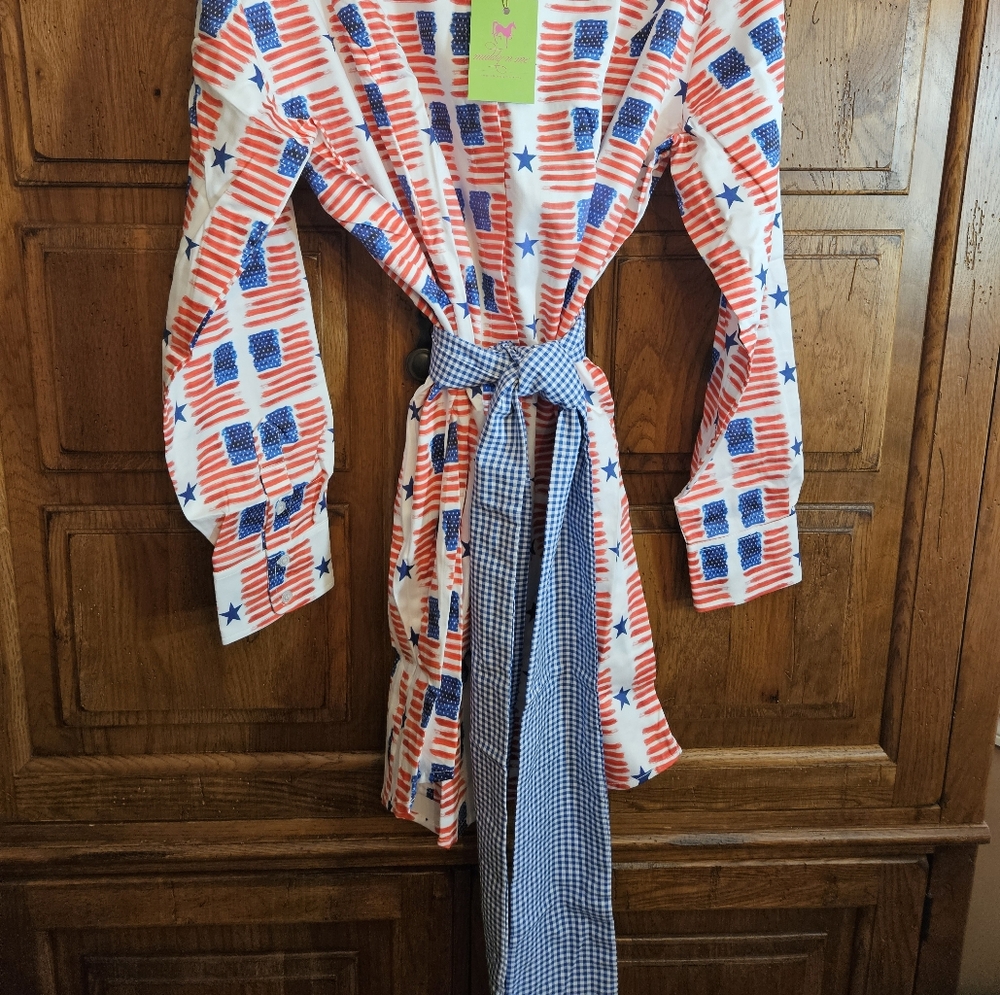 Middy N Me shirt dress NWT.